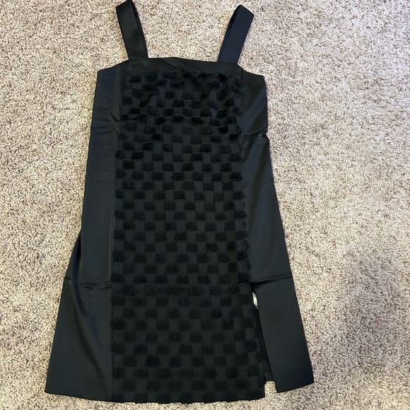 BOGO NWT Banana Republic Textured Black Dress size 2 - Picture 4 of 6